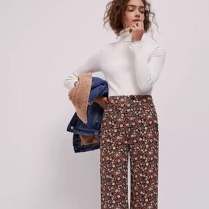 Maeve Anthropology Parker Turtleneck in Winter White